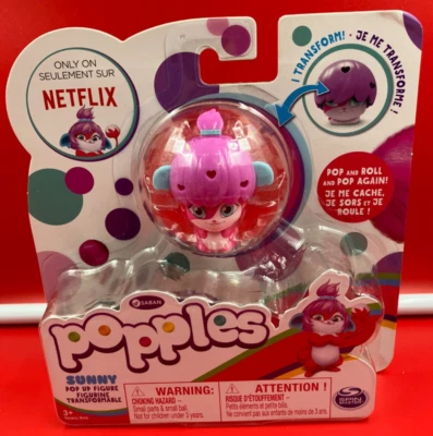 Figura Pop Up Spinmaster Netflix Saban Popples SUNNY 2015 Foto 1 de 2