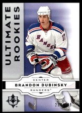 2007-08 Upper Deck Ultimate Collection Brandon Dubinsky Rookie /499 New York