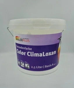 Silikonharz-Fassadenfarbe Außenfarbe Hausfarbe RAL 7032 Kieselgrau 2,5 Liter - Bild 1 von 1