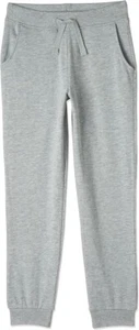 GUESS Classic Logo Organic French Terry Pull On Active Joggers Big Boys 18 Gray - Picture 1 of 17