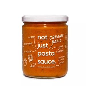 Not Just Pasta Sauce Creamy Basil 16 oz - Picture 1 of 3