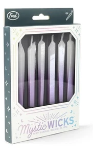 Genuine Fred Mystic Wicks, Set of 6 Crystal Candles, Birthday Cake Candles - Picture 1 of 5