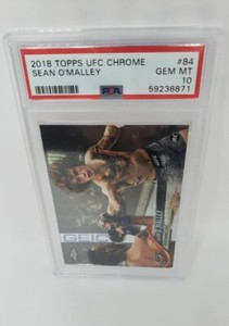 2018 Topps Chrome UFC Sean O'Malley Rookie RC #84 PSA 10 Bantamweight GEM MINT