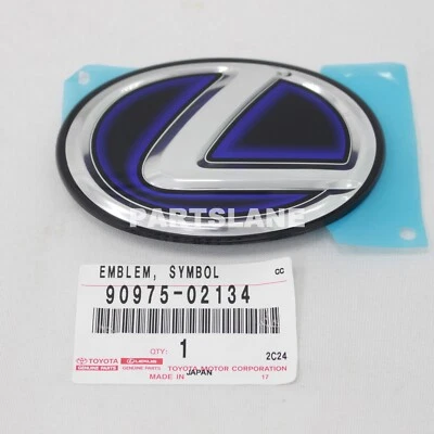 Emblema maletero trasero original Lexus LS600h NX200t NX300h LC500h OEM 90975-02134 Foto 1 de 2