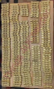 Brass Carcano 6Rds Rife Clip Original Italian Mannlicher Enbloc Stripper Clips - Picture 1 of 166