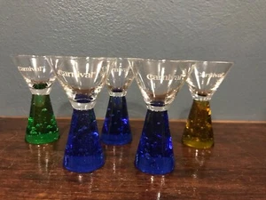 (5) Carnival Cruise Line Hand Blown Weighted Base Shot Glasses - Picture 1 of 7