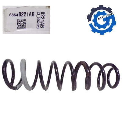 New OEM Mopar Front Left or Right Coil Spring 2021-24 JEEP Wrangler 68540221AB﻿ - Image 1 of 2