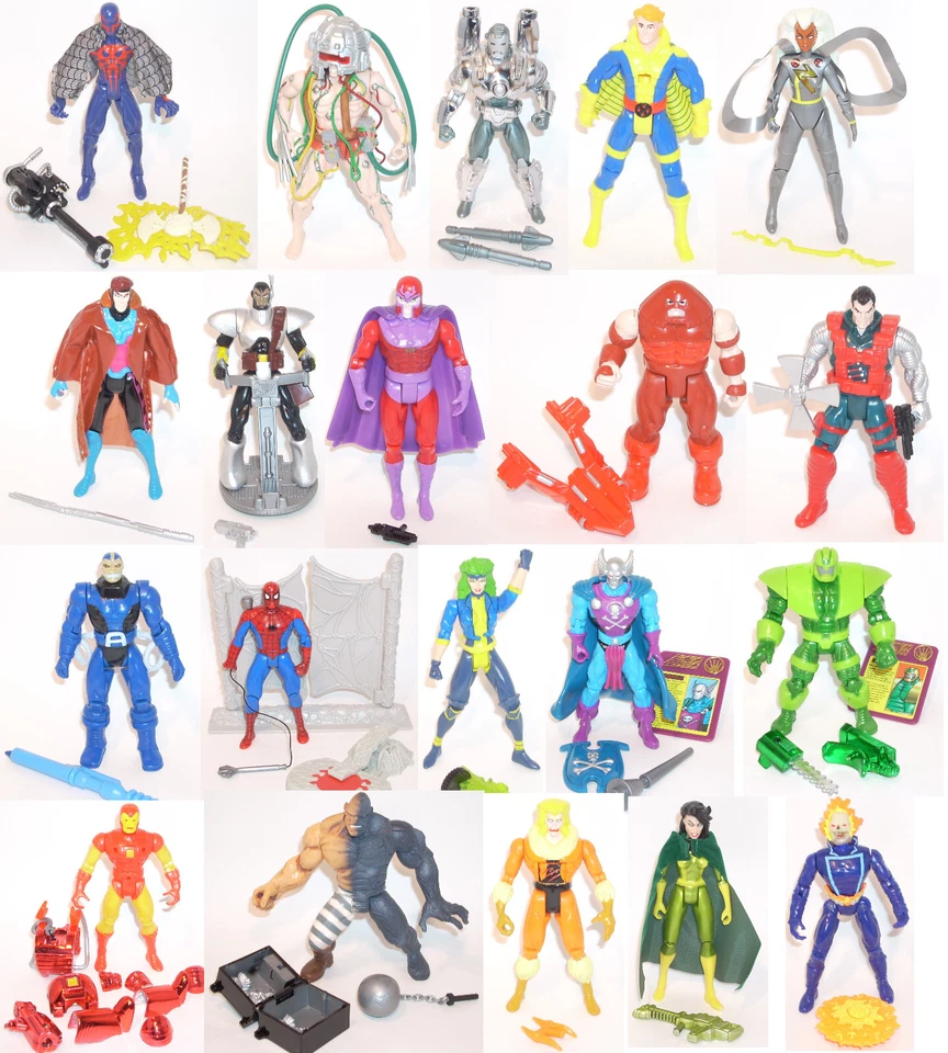 Figuras de acción Marvel ToyBiz de 5" {LISTADO MÚLTIPLE} X-Men / X-Force Heroes Toy Biz Foto 1 de 1