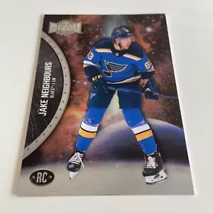 NHL Card-Jake Neighbours-Rookie Metal Universe 2021-22-Blues - Bild 1 von 2