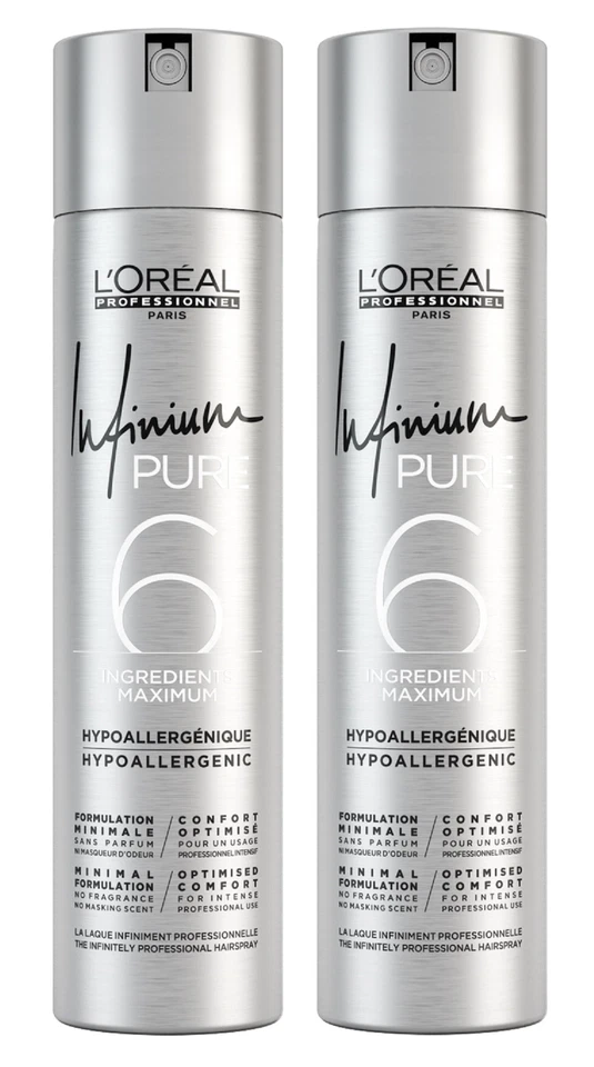 2er Loreal Professionnel Infinium 6 Pure Extra Strong 300 ml - Bild 1 von 1
