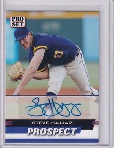 Steve Hajjar 2022 Leaf Holiday Prospect Auto/Autograph