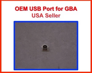 Nintendo Game Boy Advance GBA Hauptplatine Original-Zubehör-Hersteller USB-Anschluss - Bild 1 von 4