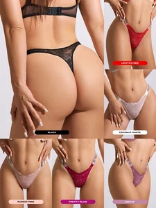 Victoria's Secret Shine Strap - MULTI THONG - Classic LACE lingerie - Picture 1 of 24