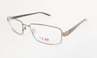 CHARMANT CX7060 Flex memory eyeglasses Frame Brown 55mm MEN Light Weight
