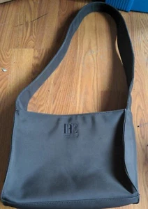Perry Ellis Portfolio Handbag Nylon Shoulder bag Purse in Brown - Picture 1 of 11