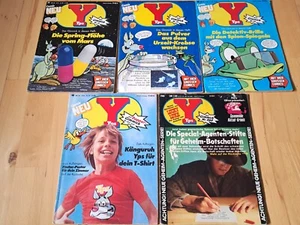 Yps Nr.23, 25, 28, 40, 260 - Konvolut 5 Comichefte mit Bastelteil + Sammelseite - Bild 1 von 4