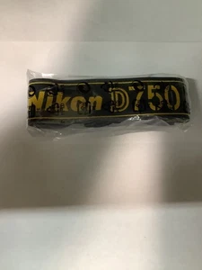 NUEVA correa para el cuello para cámara Nikon D750 genuina DSLR / AN-DC14 - Imagen 1 de 1