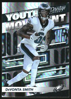 2022 Prestige Youth Movement #3 DeVonta Smith - FB - Image 1 of 2