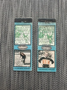 1934 - 36 Diamond Matchbooks Lot 2 blue New York Giants Tom Jones Dale Burnett - Bild 1 von 2