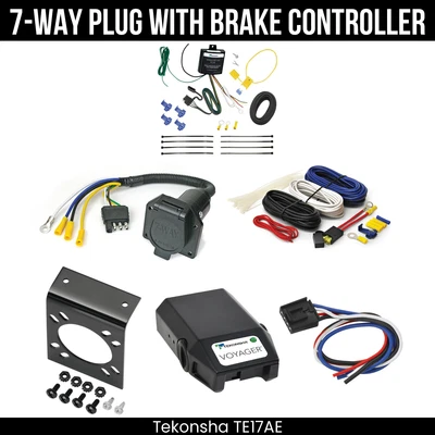 Tekonsha 7 路拖车布线 + 制动控制适用于 24-25 马自达 CX-90 2025 CX-70 — 第 1/4 张图片