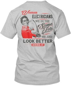 Electrician T-Shirt Made in the USA Size S to 5XL - Picture 1 of 3