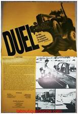 Duel Pressemappe / Press Book Steven Spielberg 1973