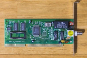 Novell NE2000 UMC UM9003AF | Adattatore ISA Ethernet 10 Mbit | BNC - Foto 1 di 3