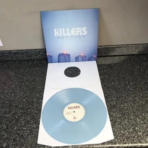 LP LIMITED EDITION LIGHT BLUE VINYL KILLERS HOT FUSS UK 1ST PRESS 2004 NM/NM - Picture 1 of 14