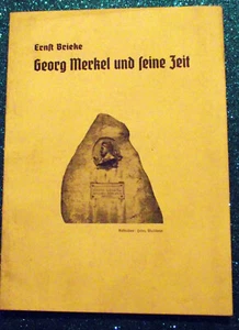 dünnes Büchlein: Georg Merkel und seine Zeit, 1938 - Bild 1 von 4