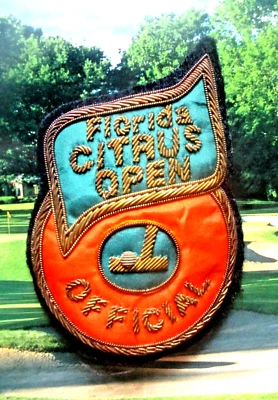 De colección - FLORIDA CITRUS OPEN - Parche de golf - Lingotes de oro - PGA Tour - 1972-78 Foto 1 de 2