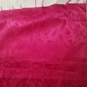 VINTAGE leichte seidige PINK POLYESTERMISCHUNG 44" x 1 1/2 yds - Bild 1 von 4