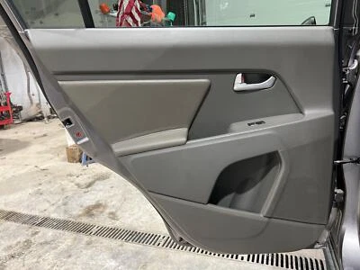 2014 - 2016 Kia Sportage Driver LH Left Alpine Gray-GAH Rear Door Trim Panel - Image 1 of 4