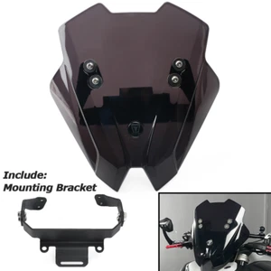 For CF-MOTO 450NK 2023-2024 Windshield Screen Deflector With Mounting Bracket - Picture 1 of 20