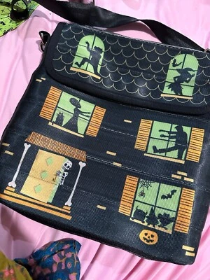 Bolso Cinturón de Seguridad Harveys Streamline Mensajero Casa Embrujada Modster Mash Coleccionistas Foto 1 de 4