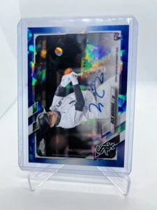 2021 Topps Chrome Update Sapphire Nick Madrigal RC Autograph #RA-NM Chicago Cubs - Picture 1 of 2