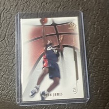 2008-09 SP Authentic Retail LeBron James Cleveland Cavaliers #58