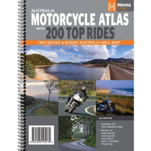 Australia: atlas de motocicletas: con 200 mejores paseos: dos libros y bonificación Australia - Imagen 1 de 1