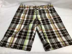 Tyler Boe Multicolor Plaid Walking Shorts Womens 6 NOS 211017MFC/B1 - Picture 1 of 8