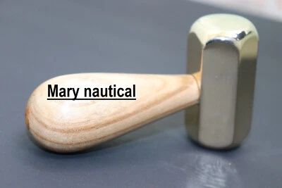 New brass hammer mallet 100% hand made Brass Claw hammer gift for dad - Image 1 of 4