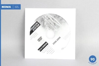 08-09 Jaguar XF XFR X250 Navigation System Disc DVD USA Canada 6W8310E898BE OEM - Image 1 of 3