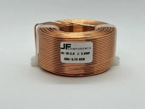 JFcomponents 2.0mH bobina inductora de audio calibre 18 bobina de núcleo de aire para crossovers - Imagen 1 de 2