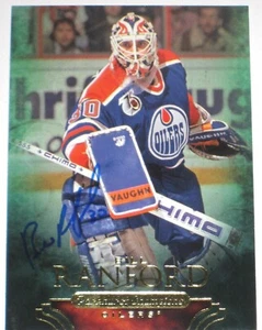 BILL RANFORD SIGNED 11-12 UD PARKHURST CHAMPIONS EDMONTON OILERS CARD AUTOGRAPH! - Picture 1 of 1