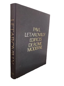 Paul Letarovilly Edifices de Rome Moderne (1982) Princeton Architectural Press - Picture 1 of 10