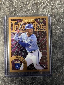MAIKEL GARCIA  2023 Topps Finest Flashbacks Intimidators Royals #25 RC - Picture 1 of 2