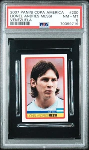 2007 Panini Copa America Venezuela #200 Lionel Andres Messi PSA 8 - Picture 1 of 2
