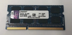 Kingston 9931976-001.A00G 4GB PC3-10600 DDR3-1333MHz Laptop RAM - Picture 1 of 3