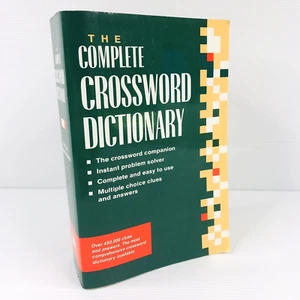 The Complete Crossword Dictionary Ursula Harringman Crosswords Clues Paperback - Picture 1 of 16