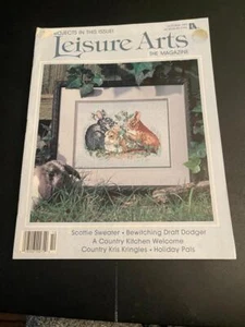 CROSS STITCH LEISURE ARTS THE MAGAZINE OCTOBER 1992 - 26 PROJECTS , 35 PAGES - Picture 1 of 1
