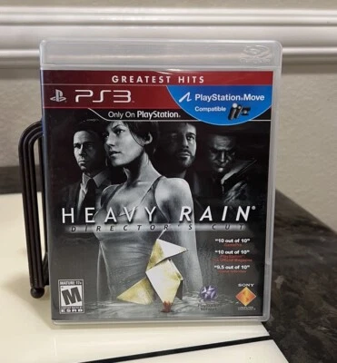 Heavy Rain - Director's Cut (Sony PlayStation 3, 2011) Sin Manual Foto 1 de 4