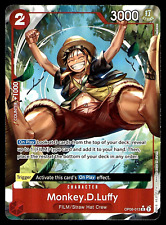 MONKEY D. LUFFY OP06-013 R ALT ART WINGS OF THE CAPTAIN ENGLISH ONE PIECE NM